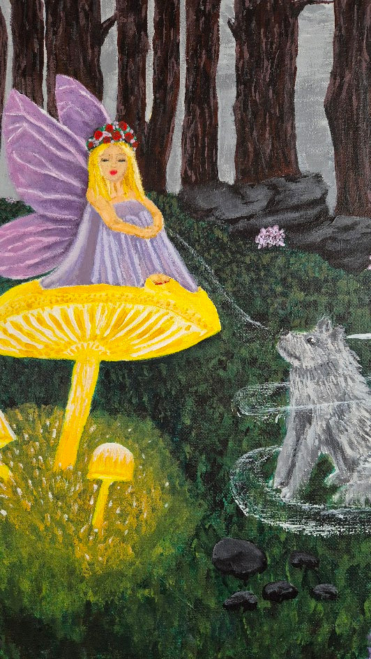 Magic Moment in the Forest