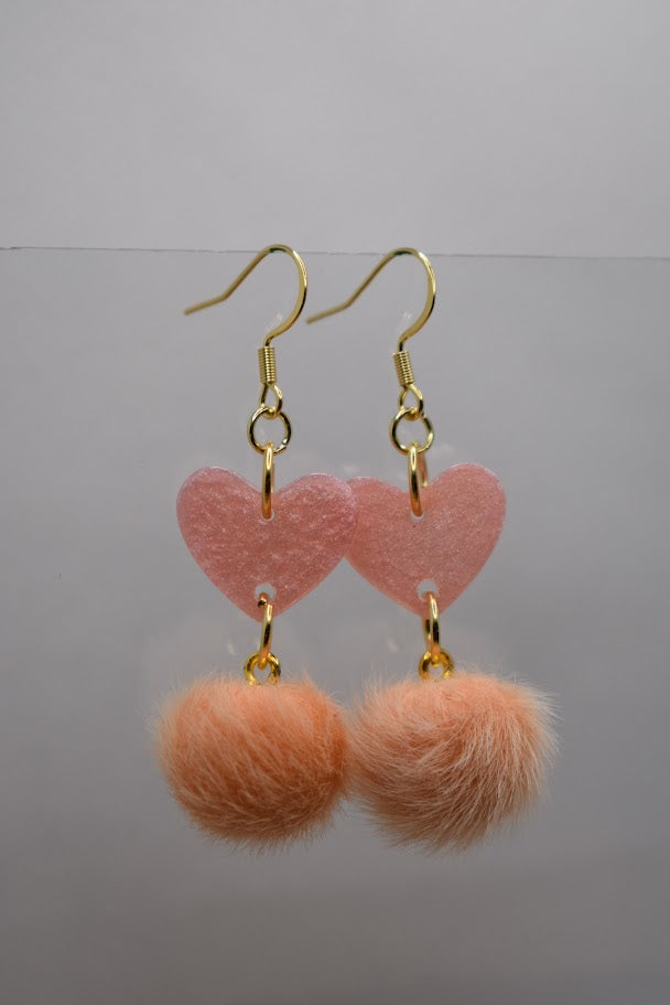 Sydän tupsu uniikki 1