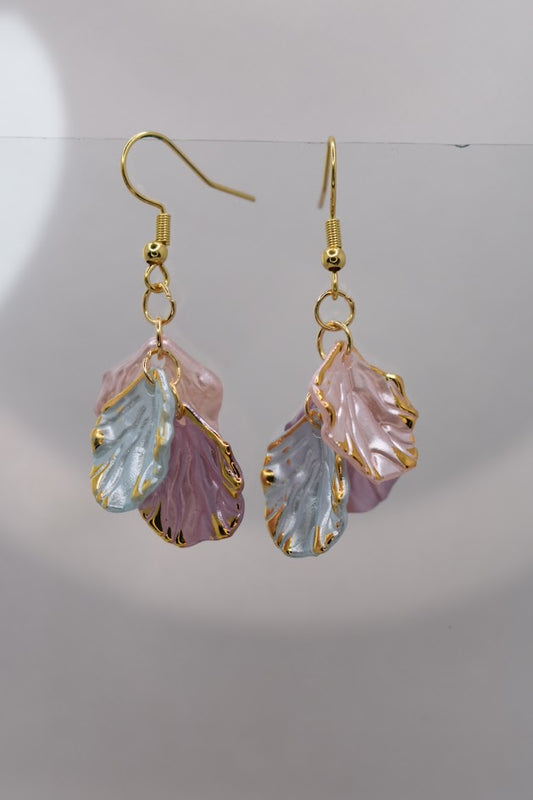 Merikaste trio färgglad