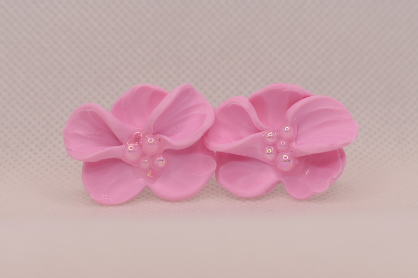 Kukkaisunelma Vaaleanpunainen – käsintehdyt korvakorut, suomalainen design | Kalakettuu