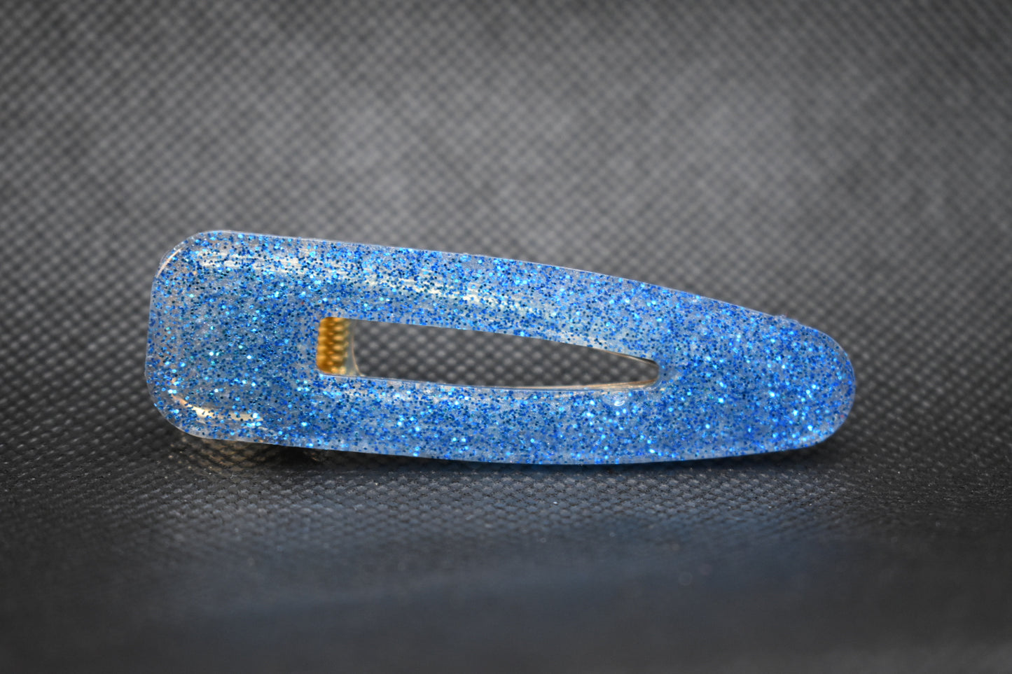 Hiuspinni Glitter turkoosi – käsintehdyt korvakorut, suomalainen design | Kalakettuu