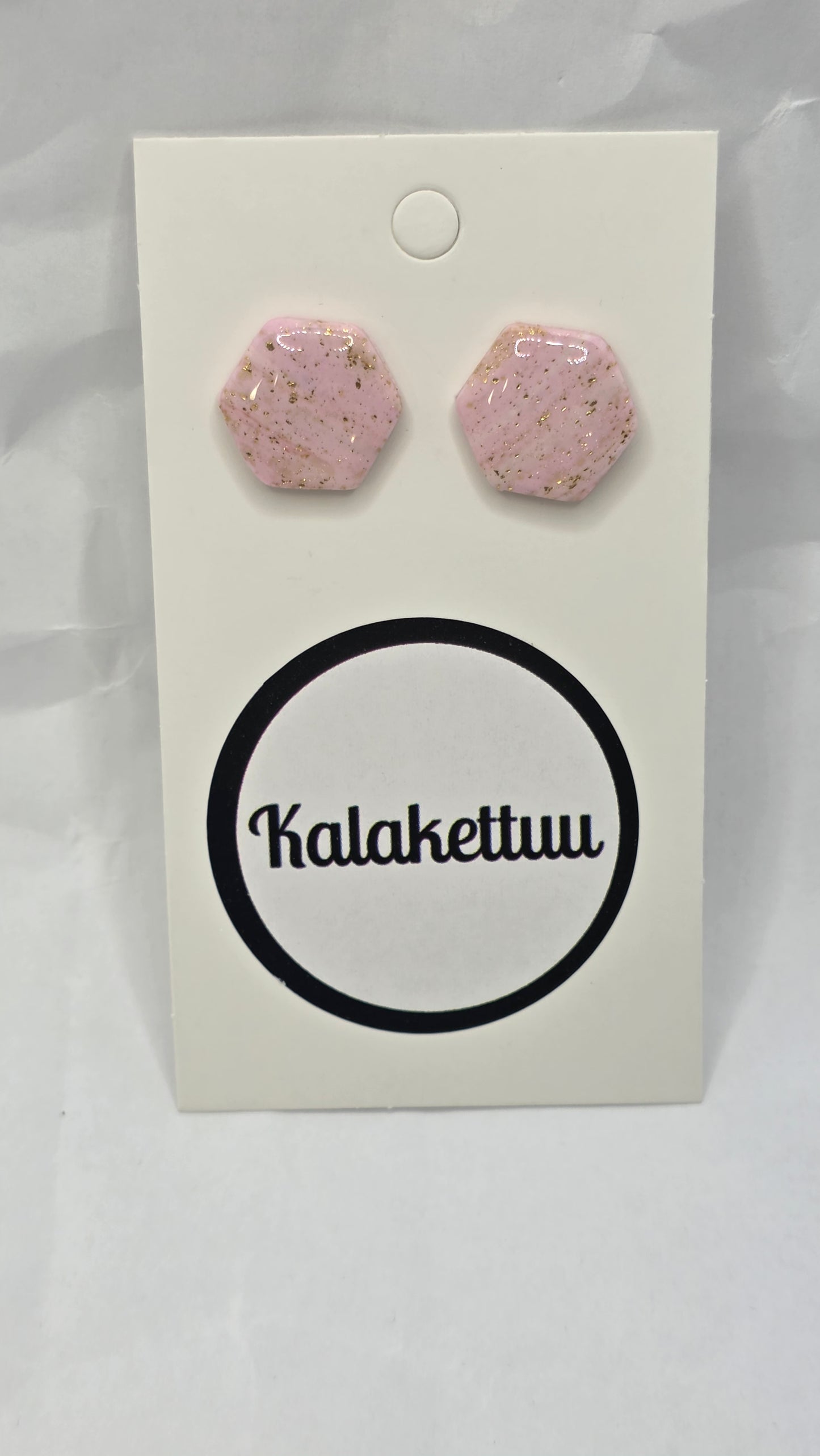 Glamour kuutio nappikorvakorut