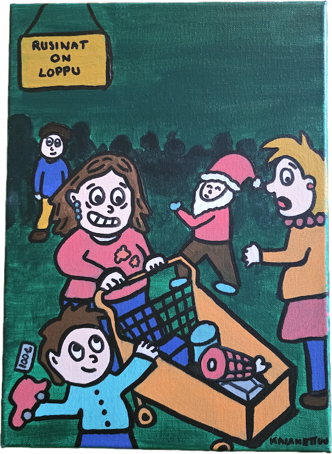 🎄 Joulun tähtihetket – korttisarja arjen joulutodellisuudesta