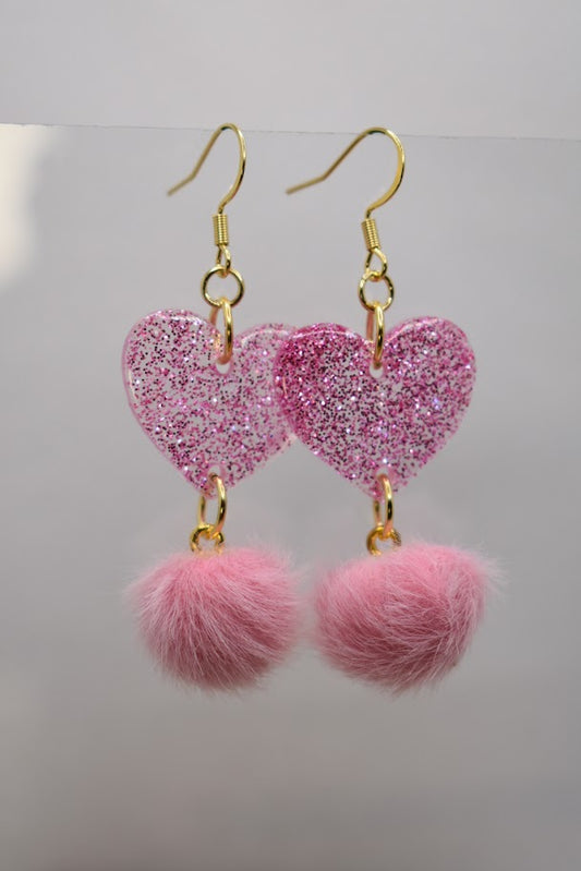 Sydän tupsu uniikki 2