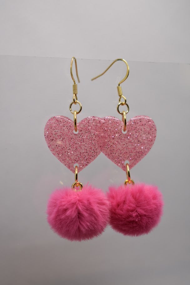 Sydän tupsu uniikki 3