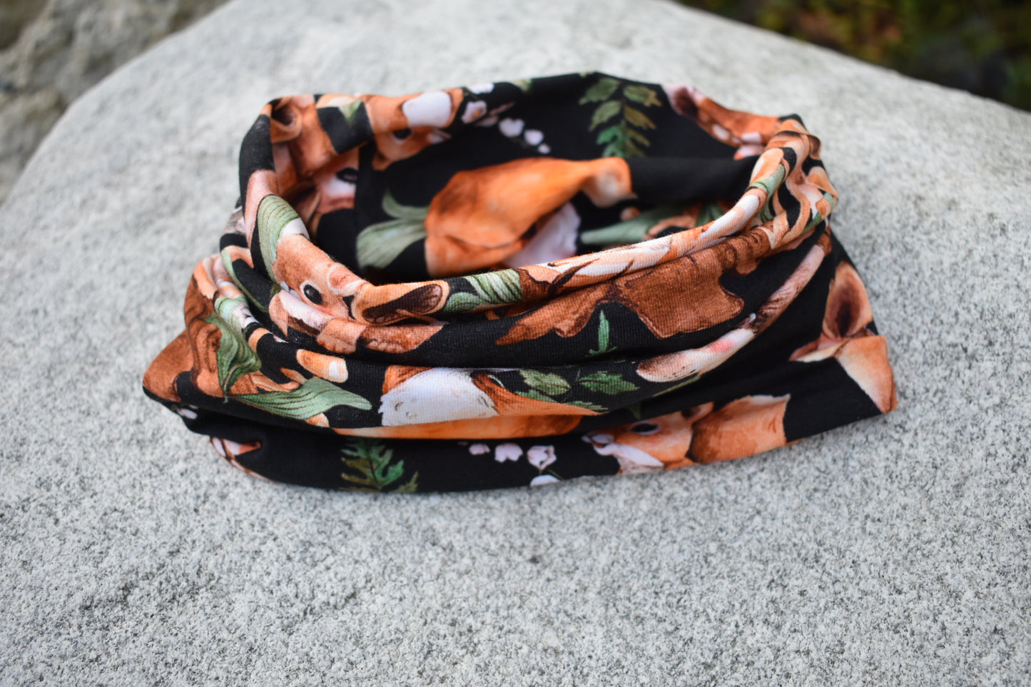 Tube scarf forest animals