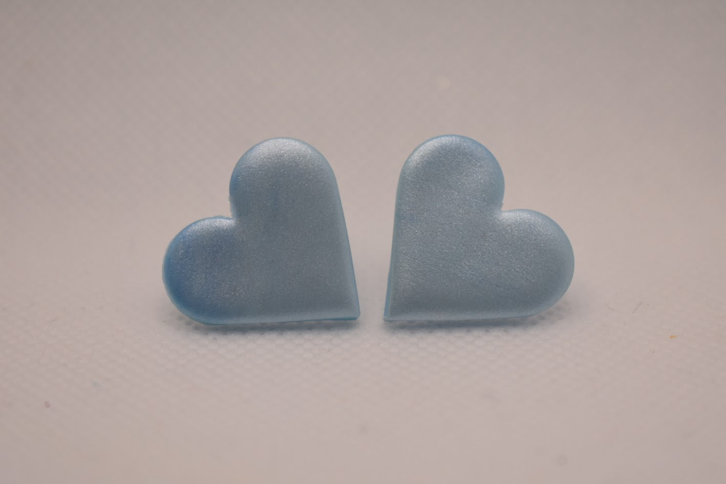 Stud Earring Heart Summer Sky