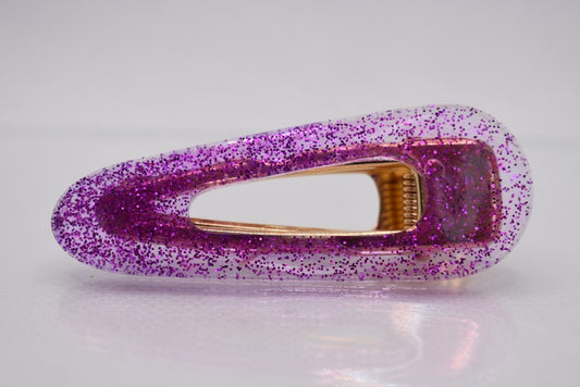 Pinni lila glitter