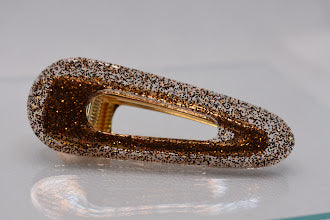 Pinni ruskea glitter