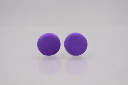 Mini button purple