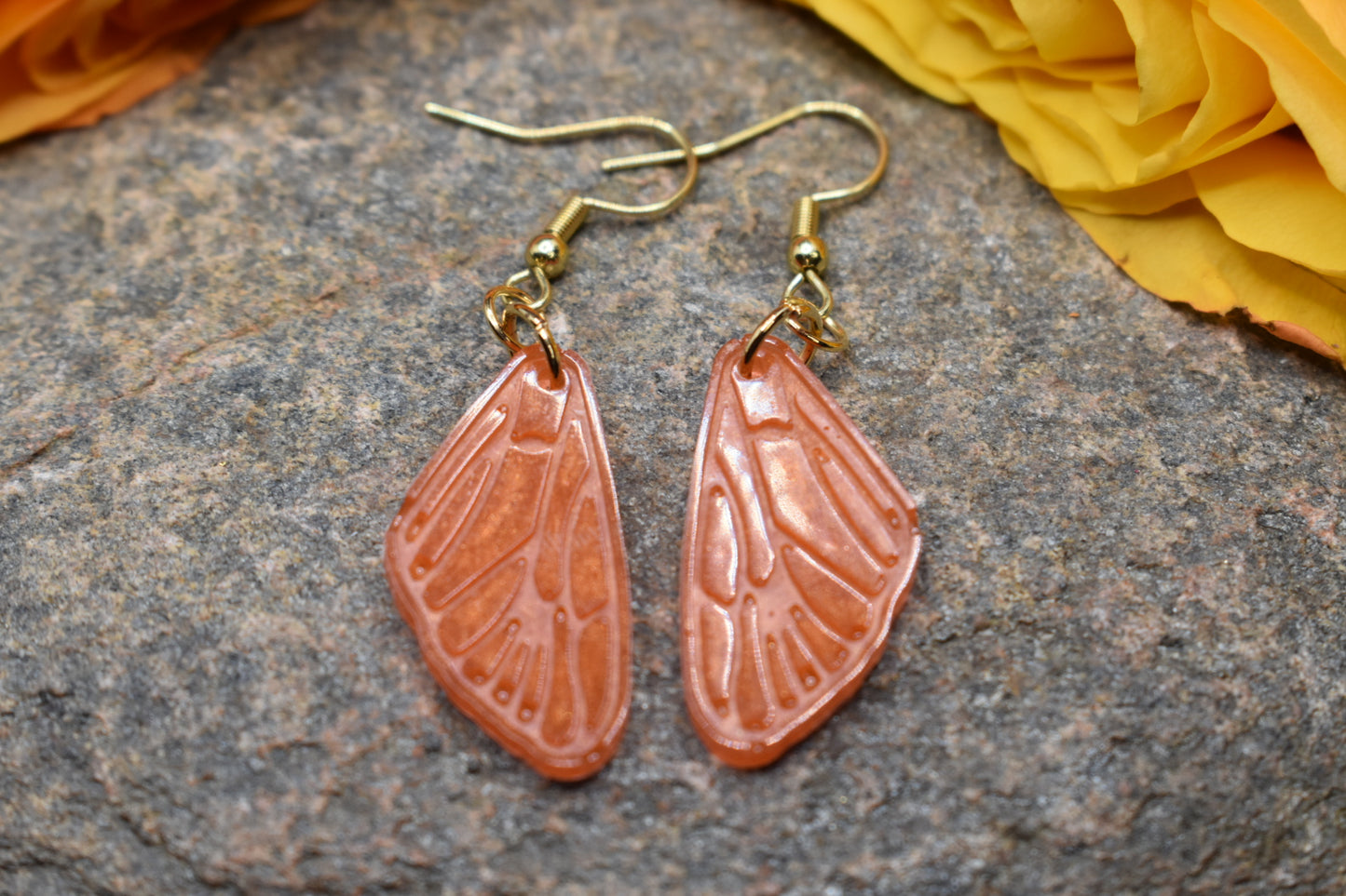 Unique wing earrings small no. 122