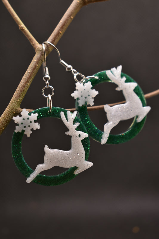 Christmas earrings no. 370