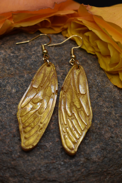 Unique wing earrings no. 121