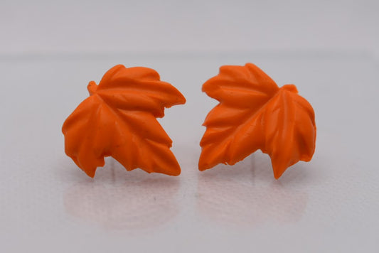 Vaahtera nappi kirkas oranssi