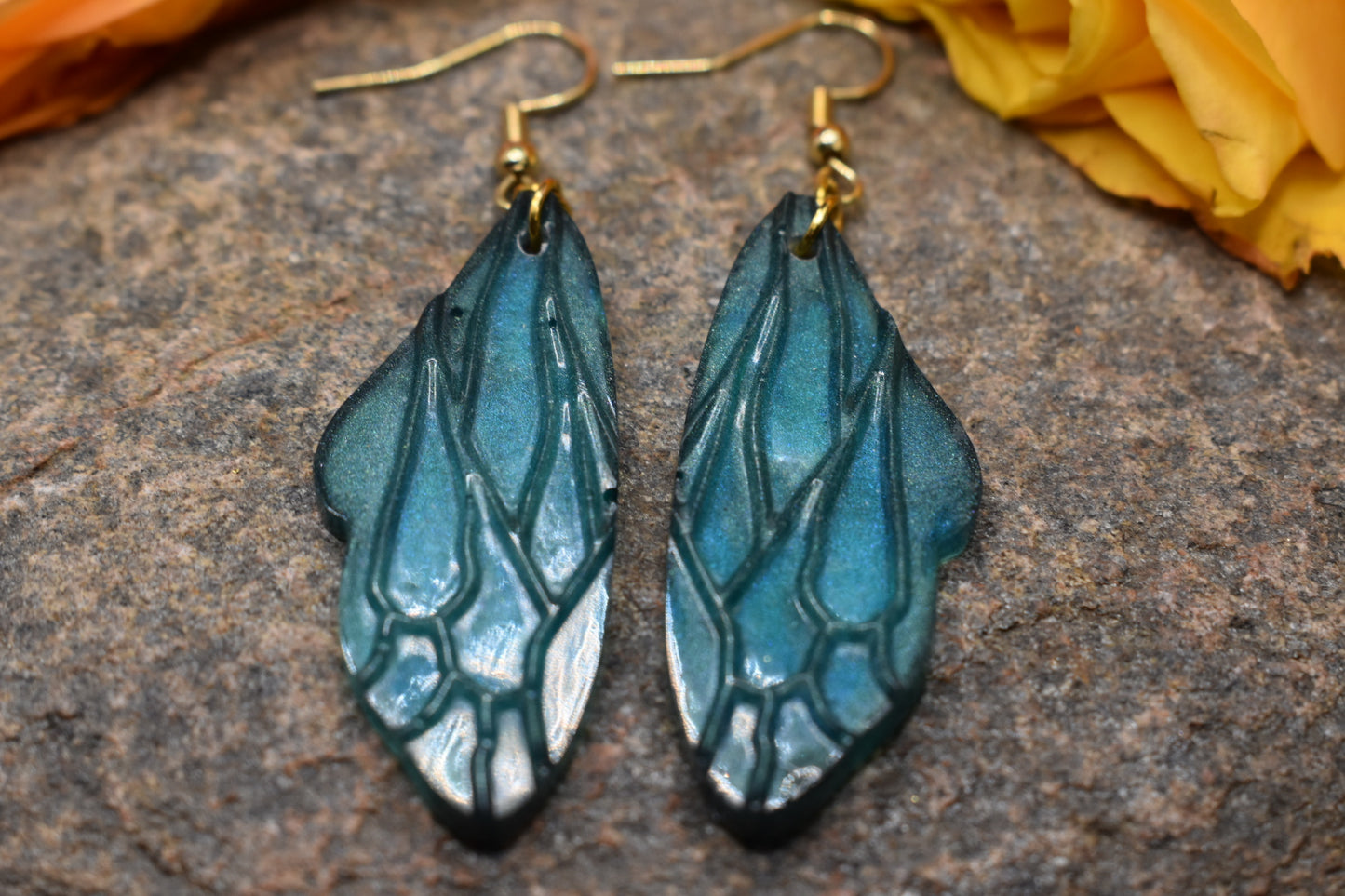 Unique wing earrings no. 121