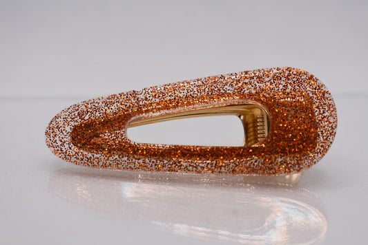 Pinni oranssi glitter