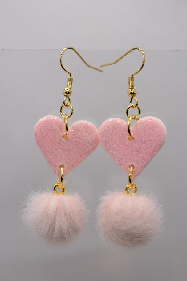 Sydän Hento vaalenpunainen