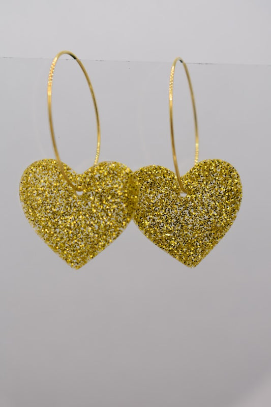 Sydänrengas Kulta Glitter