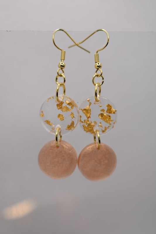 Glitter tinsel pink silver