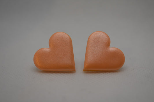 Stud Earring Heart Summer Sky