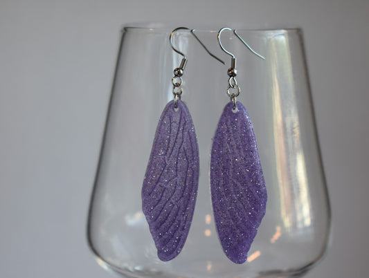 Unique wing earrings no. 117