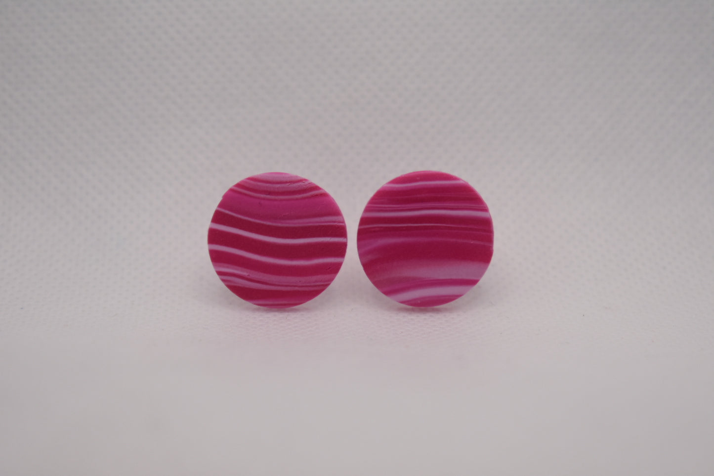 Stud Earring Pink Seashell