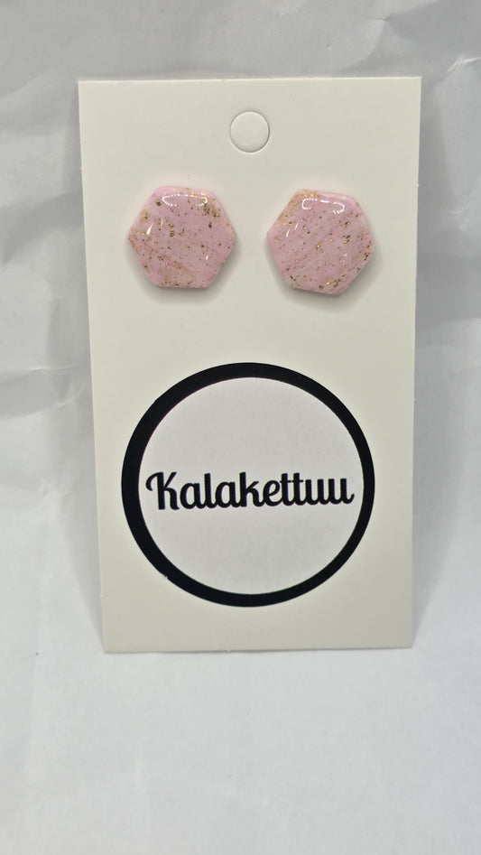 Glamour kuutio nappikorvakorut