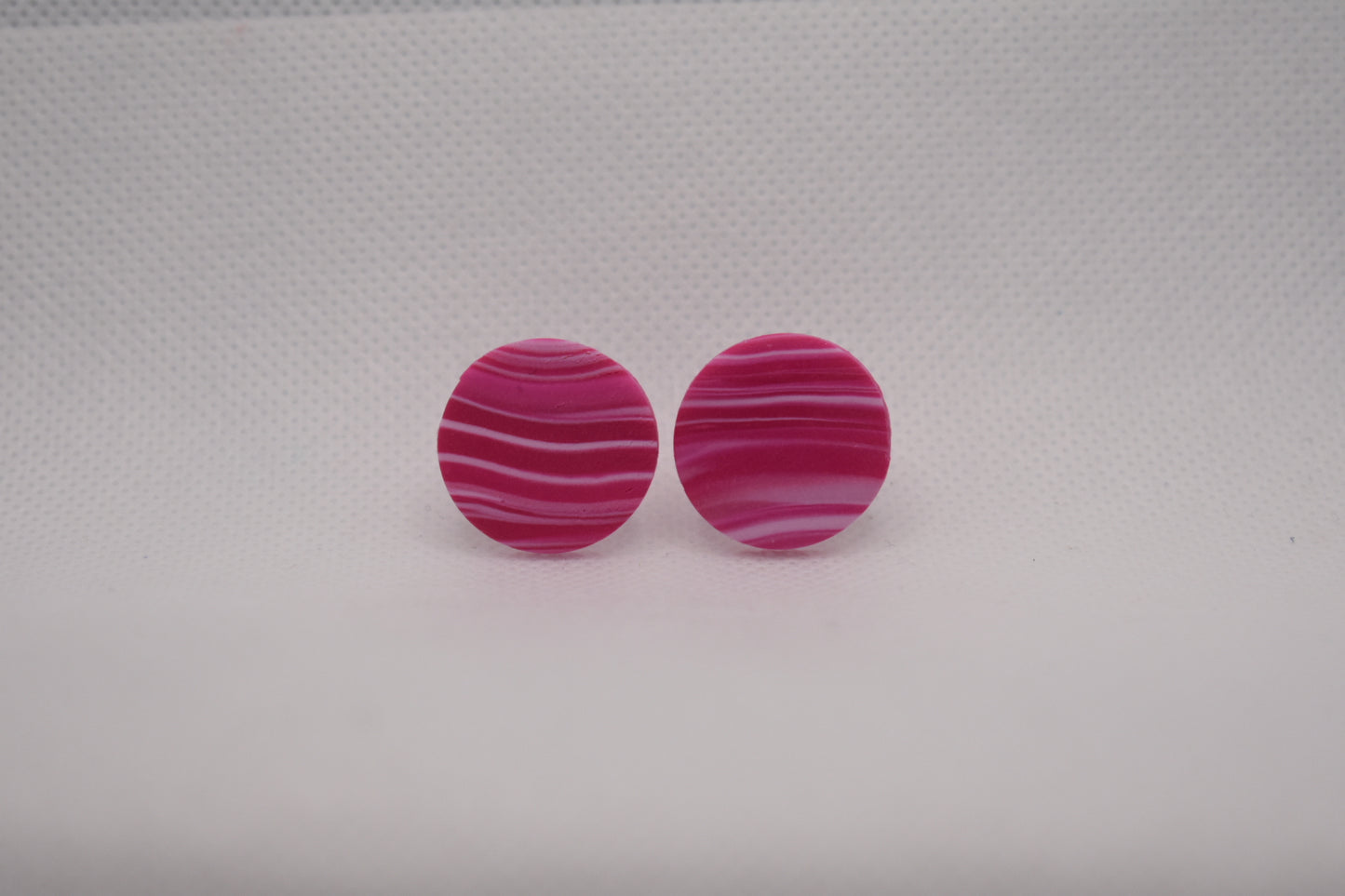 Stud Earring Pink Seashell