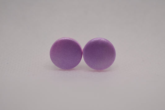 Mini button purple